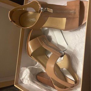 Michael Kors women  high heel size 10 new shoes sandals